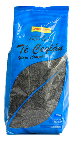 Té Ceylán Hoja Crespa 500g - Té negro premium de Ortuño Nieto