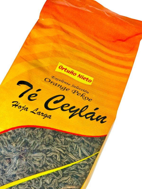 *PREVENTA* Te Ceylán Ortuño Nieto, Hoja Larga 500grs - Imagen 2