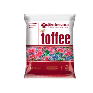 Masticable toffee sin gluten 200g – calugas sabor chocolate, vainilla y coco aptas para celíacos