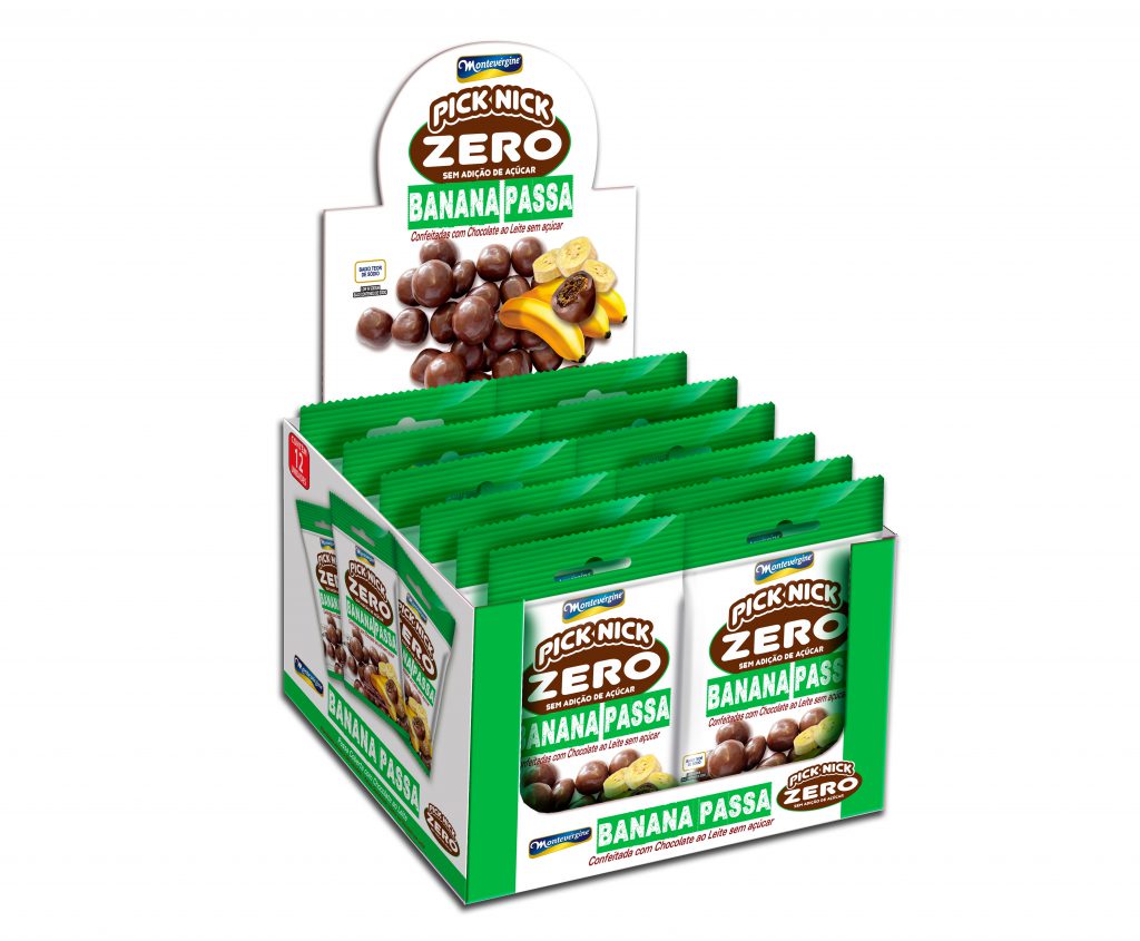 Chocolate Pick Nick plátano bañada 0 azúcar añad.