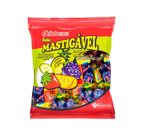 Masticable frutas sin gluten 200g – calugas brasileñas surtidas aptas para celíacos