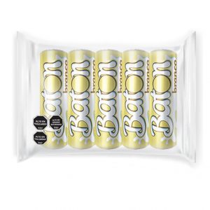 Sachet de batón chocolate blanco Garoto 5 unidades con nueva fórmula más leche