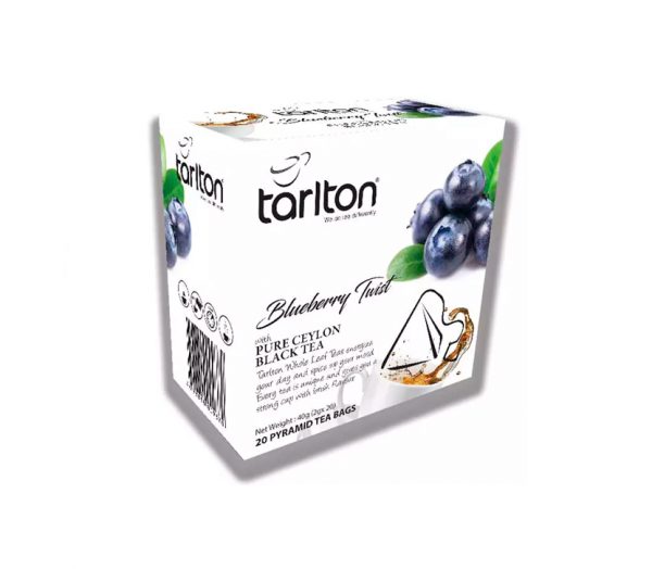 Té de Arándanos Tarlton, té blueberry en pirámide con beneficios y calidad premium