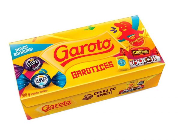 Caja surtida de bombones Garoto originales de Brasil 250g