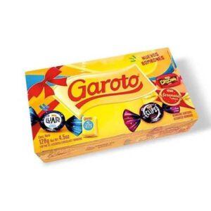 Caja de chocolates Garoto 128g con bombones surtidos importados de Brasil