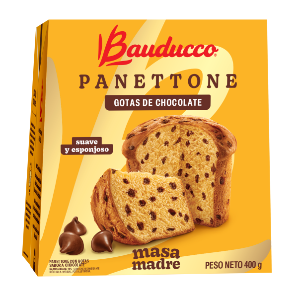 Panettone Bauducco con Gotas de Chocolate – 400g