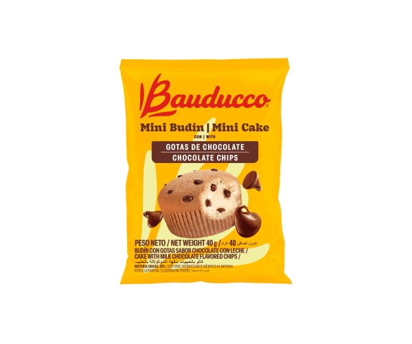 Mini budín gotas de chocolate 40gr